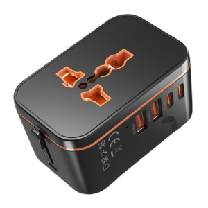 Universal Worldwide Travel Adapter with 4 USB Ports (USB-A + USB-C) - 1920W