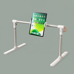 Adjustable Portable Tablet Stand - Foldable Desktop & Floor Holder for iPad & Tablets