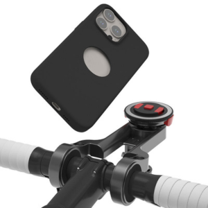 Bike Phone Case with Magnetic Mount Cutout - Anti-Slip Bicycle Phone Holder Case