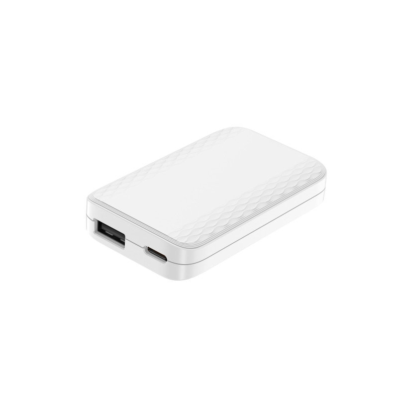 PD 3.0 30W Ultra-Thin GaN Fast Charger with USB-A & USB-C Ports - Super Slim Compact Wall Charger