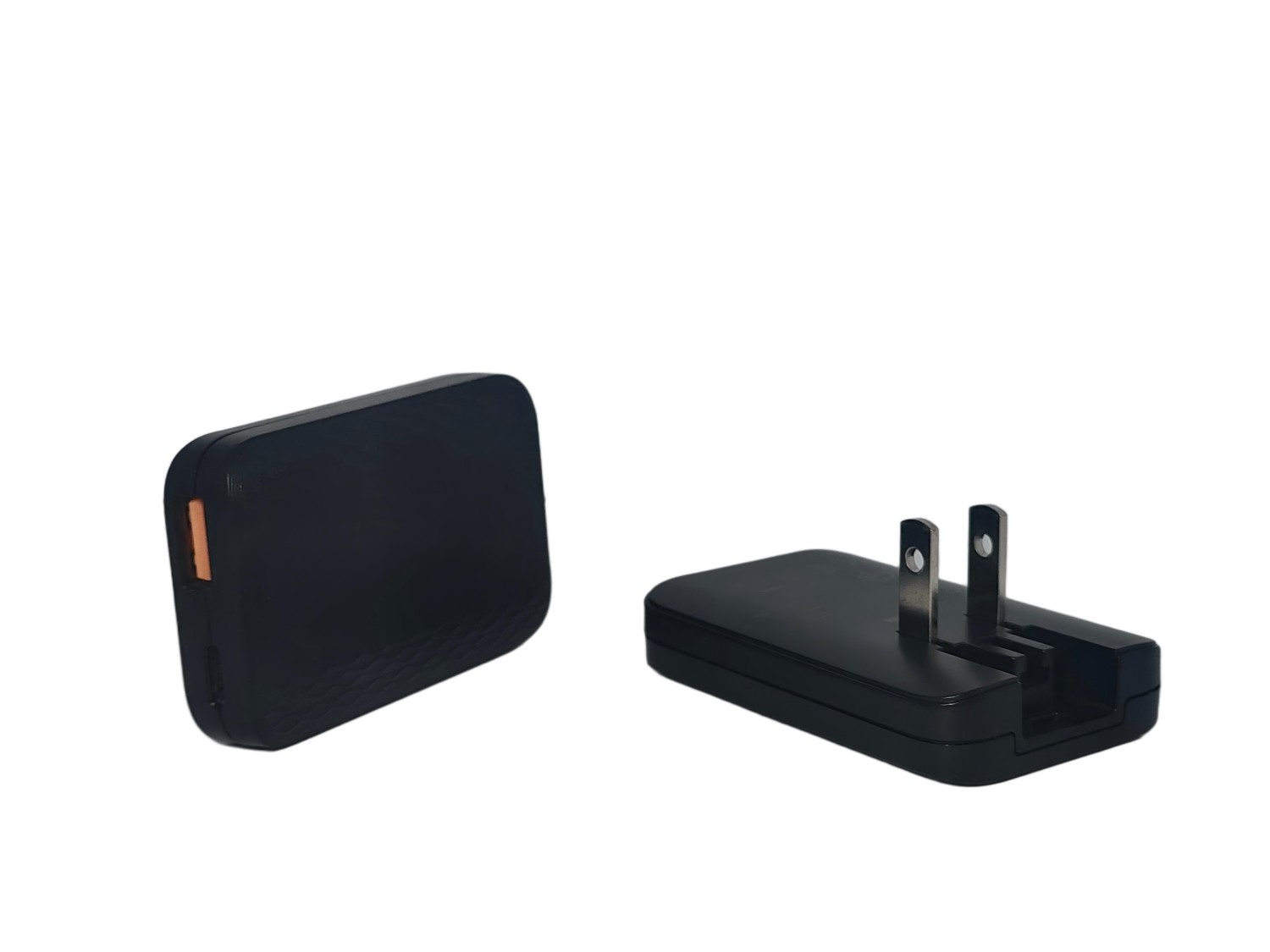 PD 3.0 30W Ultra-Thin GaN Fast Charger with USB-A & USB-C Ports - Super Slim Compact Wall Charger