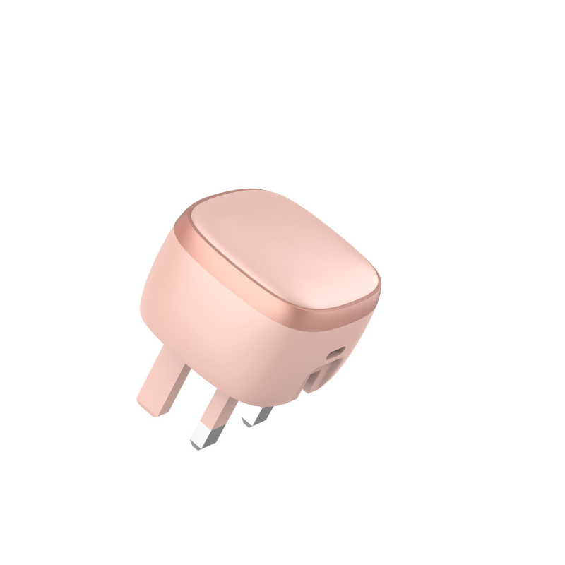 Orange Fast Charging Wall Adapter - Universal Travel Charger Plug