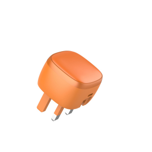 Orange Fast Charging Wall Adapter - Universal Travel Charger Plug