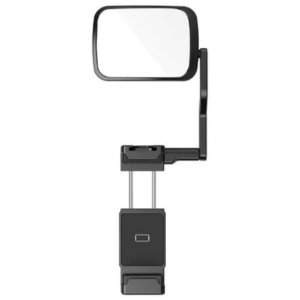 Telescopic Extendable Phone Selfie Mirror with Clip Base - Portable Makeup Mirror